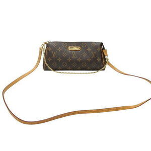 Louis Vuitton Eva Shoulder Bag Monogram Brown